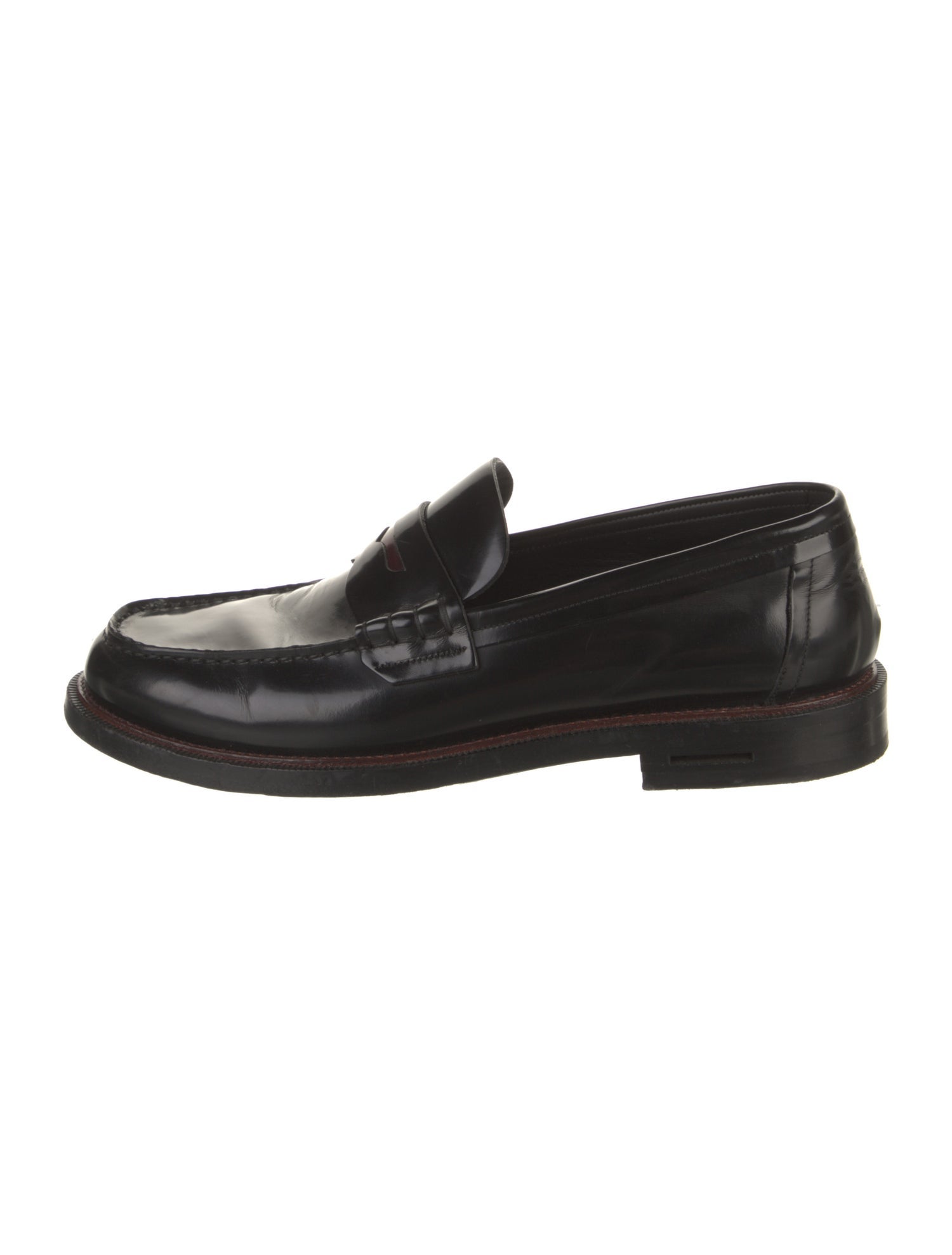 Burberry London Leather Dress Loafers