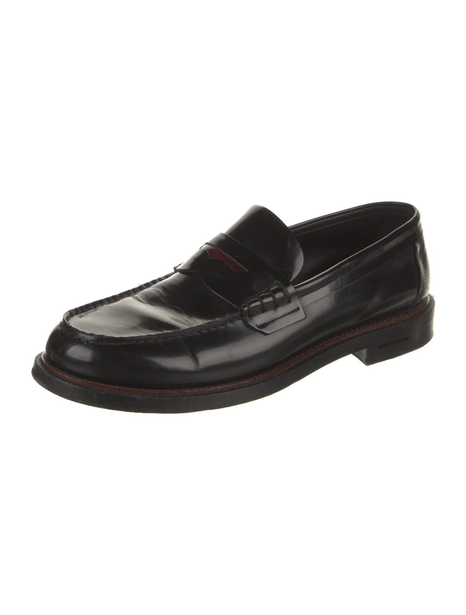 Burberry London Leather Dress Loafers