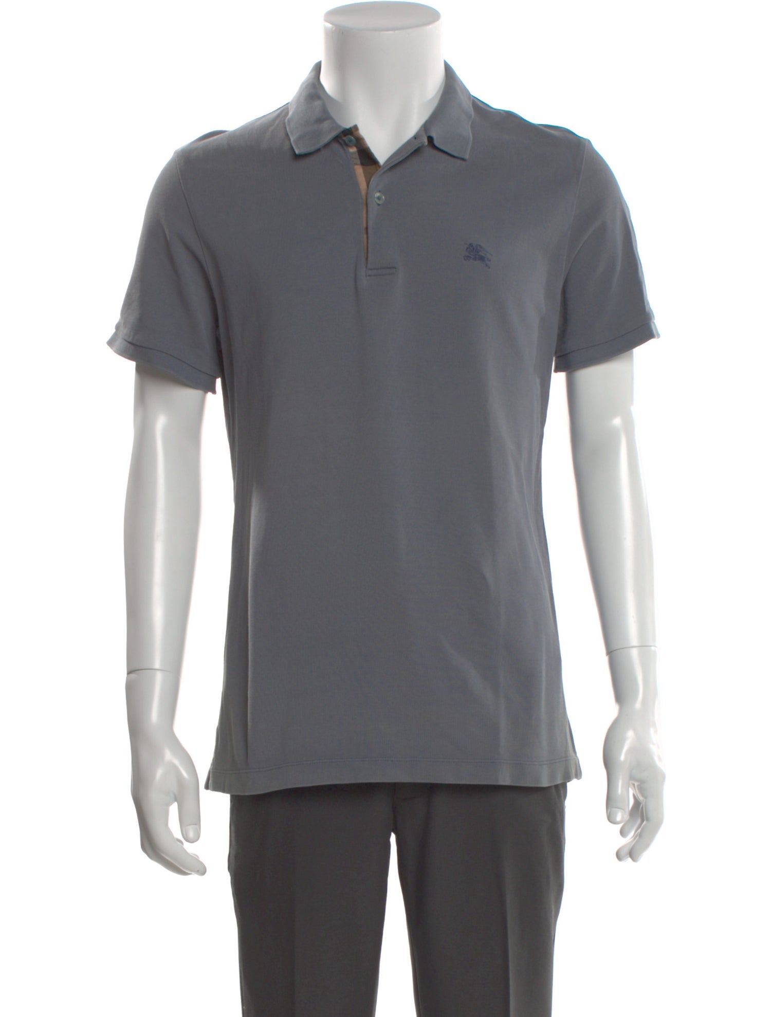 Burberry Crew Neck Short Sleeve Polo Shirt