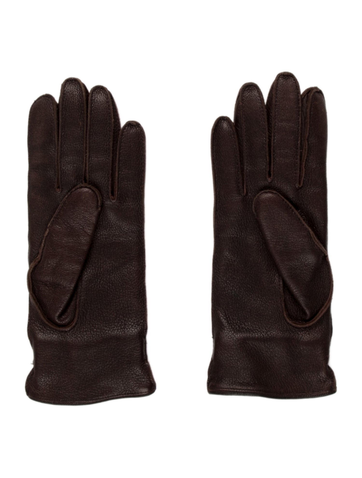 Burberry London Burberry London Solid Leather Gloves