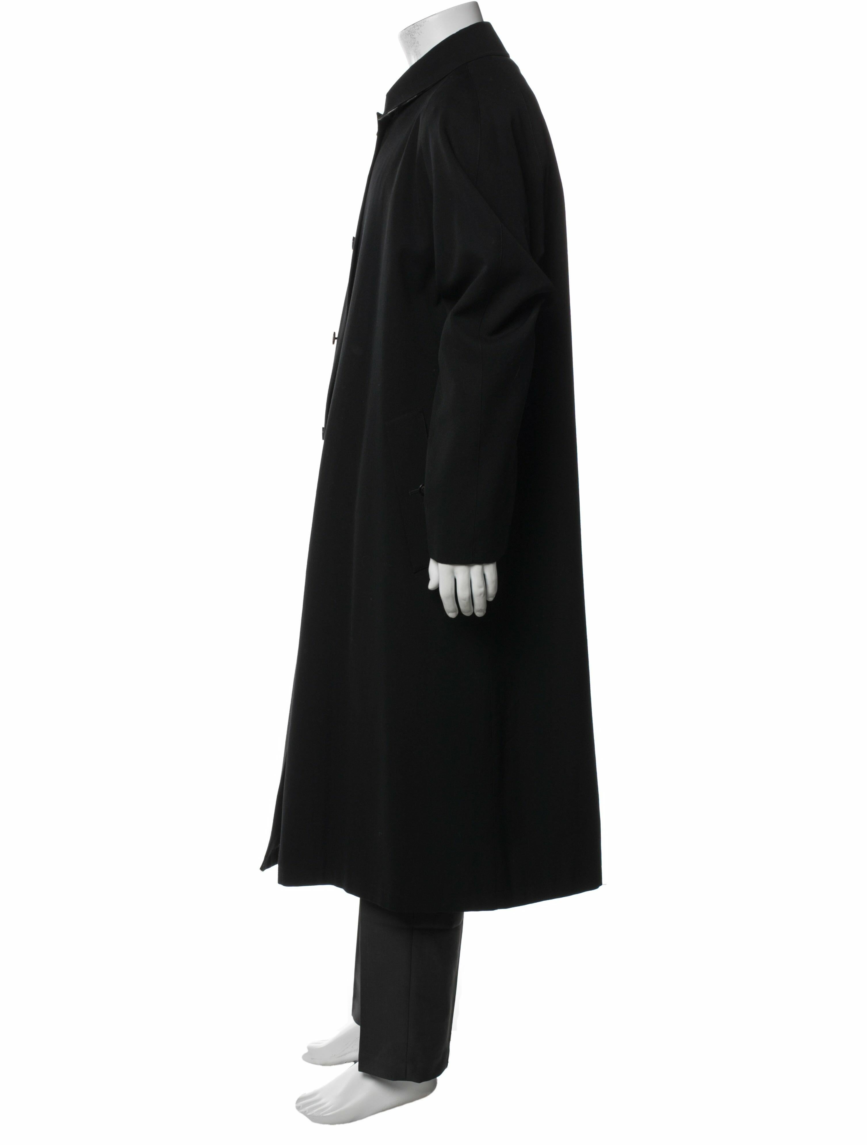 Burberry London Nova Check Pattern Wool Coat