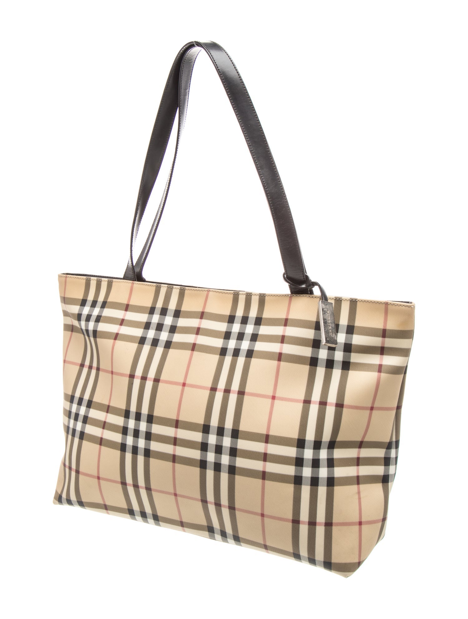 Burberry London Nova Check Tote Vintage - Neutrals Totes, Handbags
