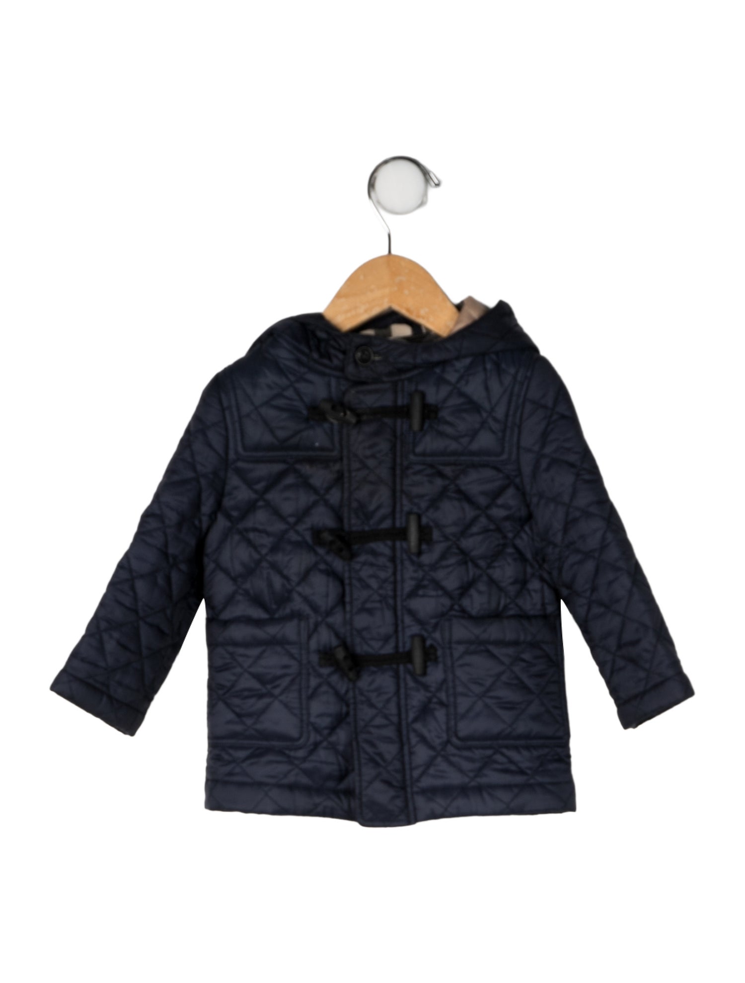 Burberry London Quilted Hooded Jacket