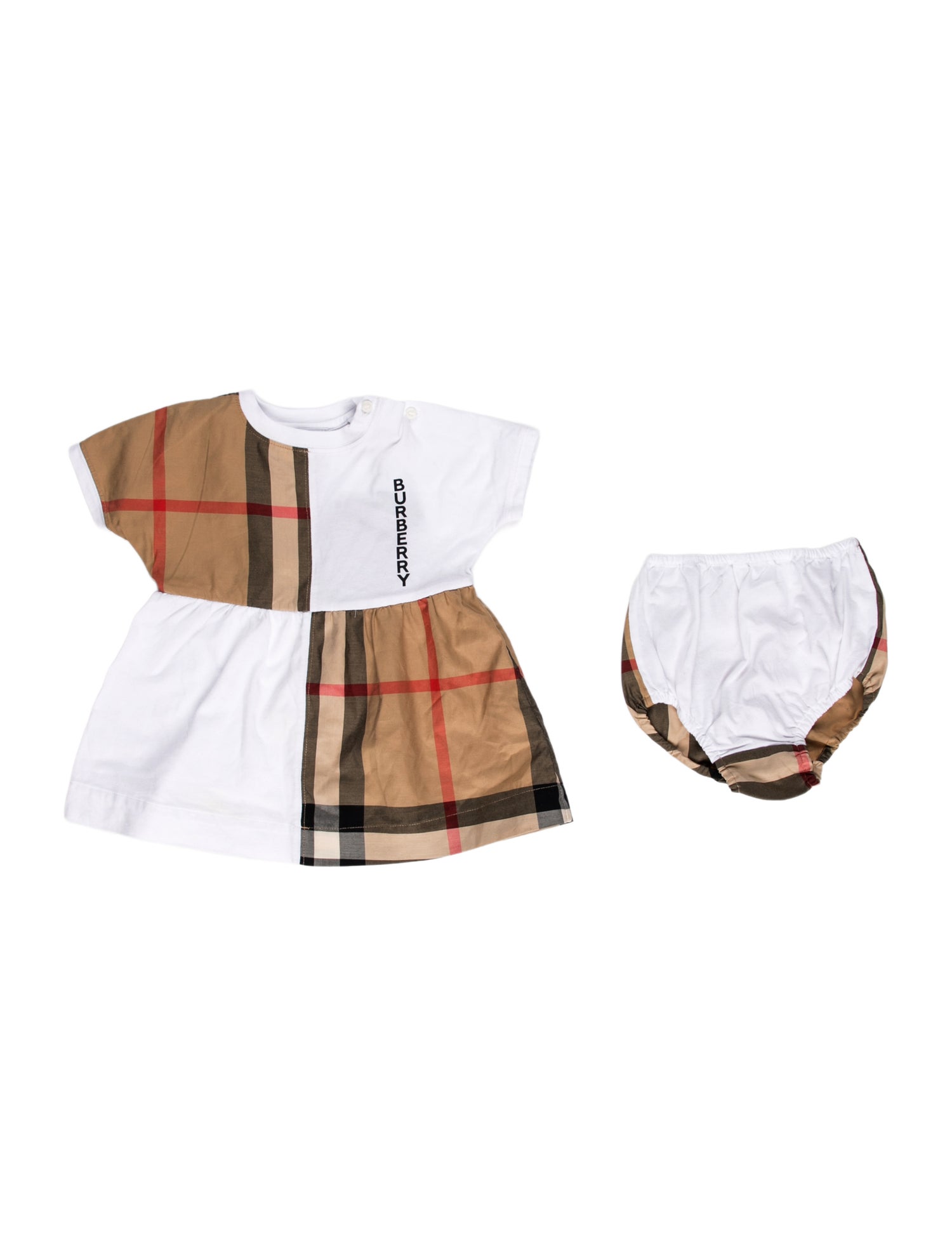 Burberry London Infant Girls' Elena Vintage Check Dress and Bloomer Set w/Tags
