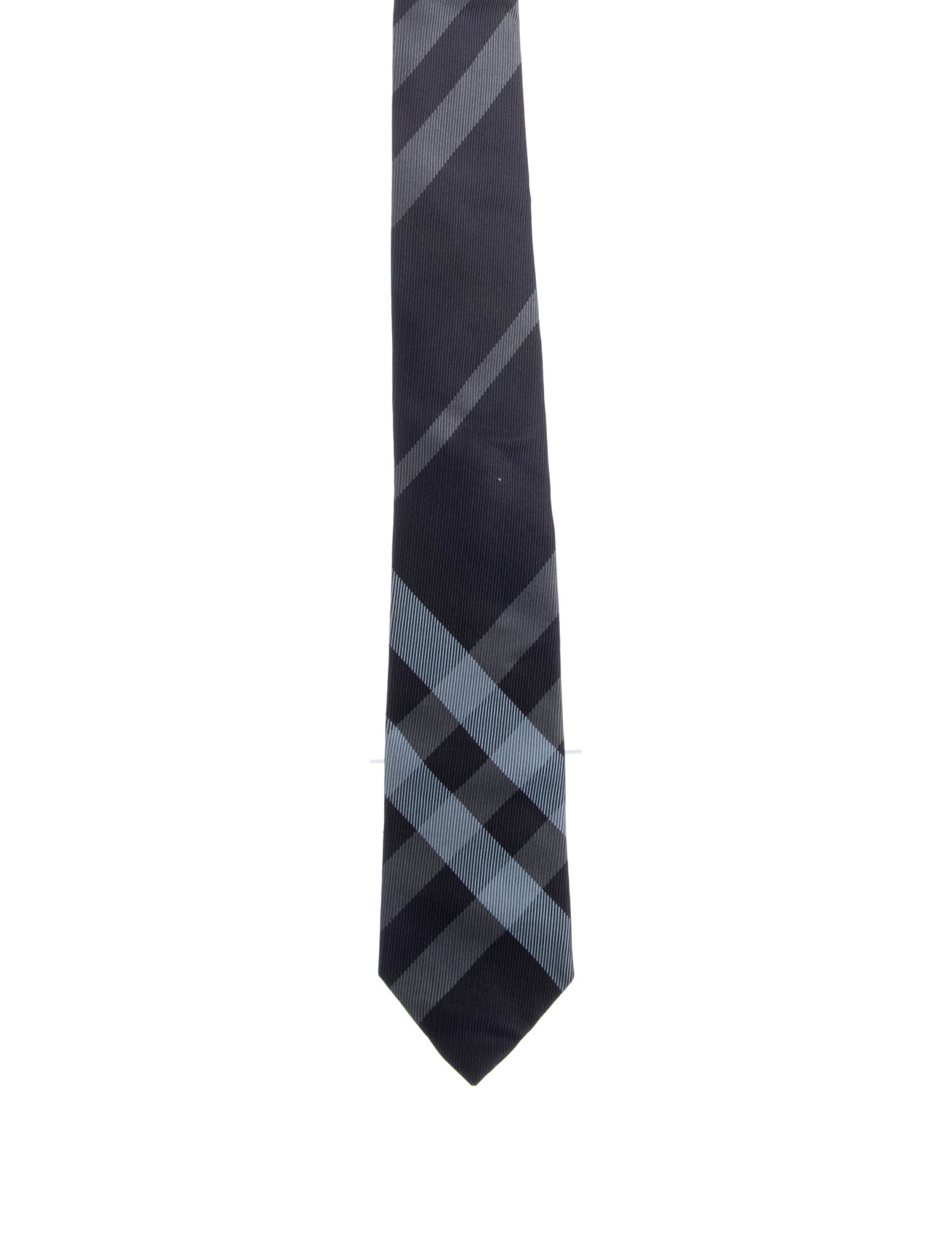 Burberry London Silk blue patterned tie