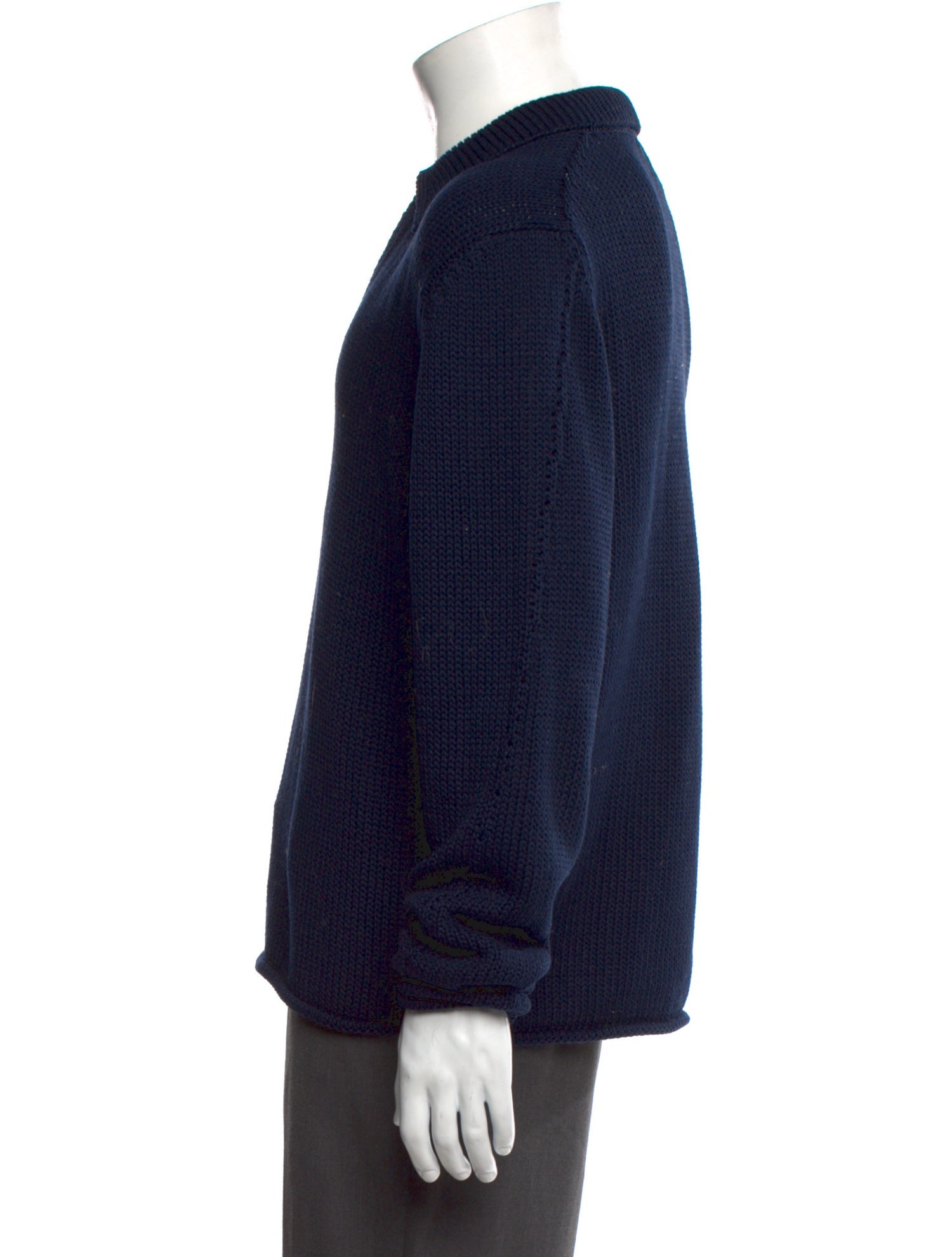Burberry London House Check Pattern Collar Polo Sweater