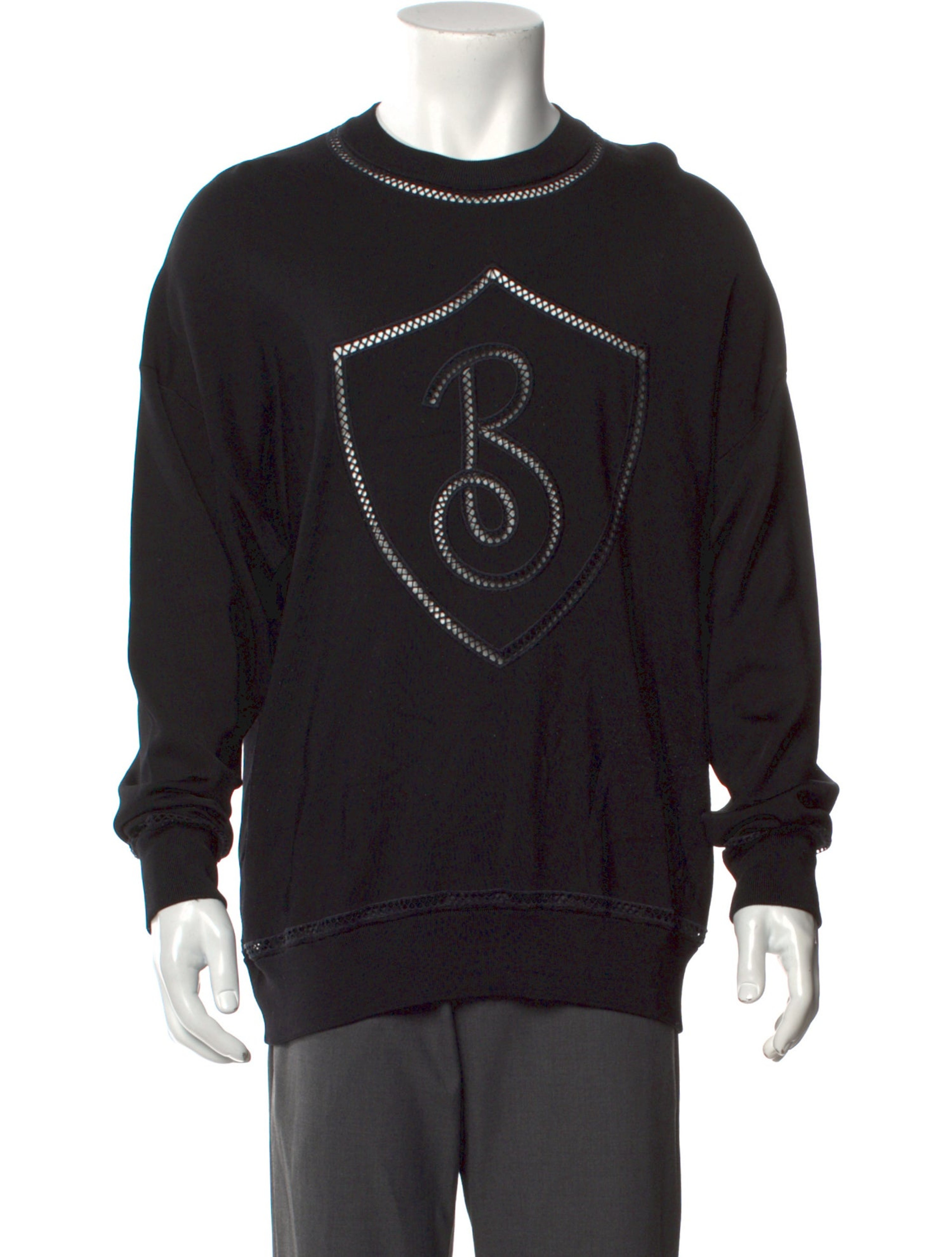 Graphic Print Crew Neck Pullover