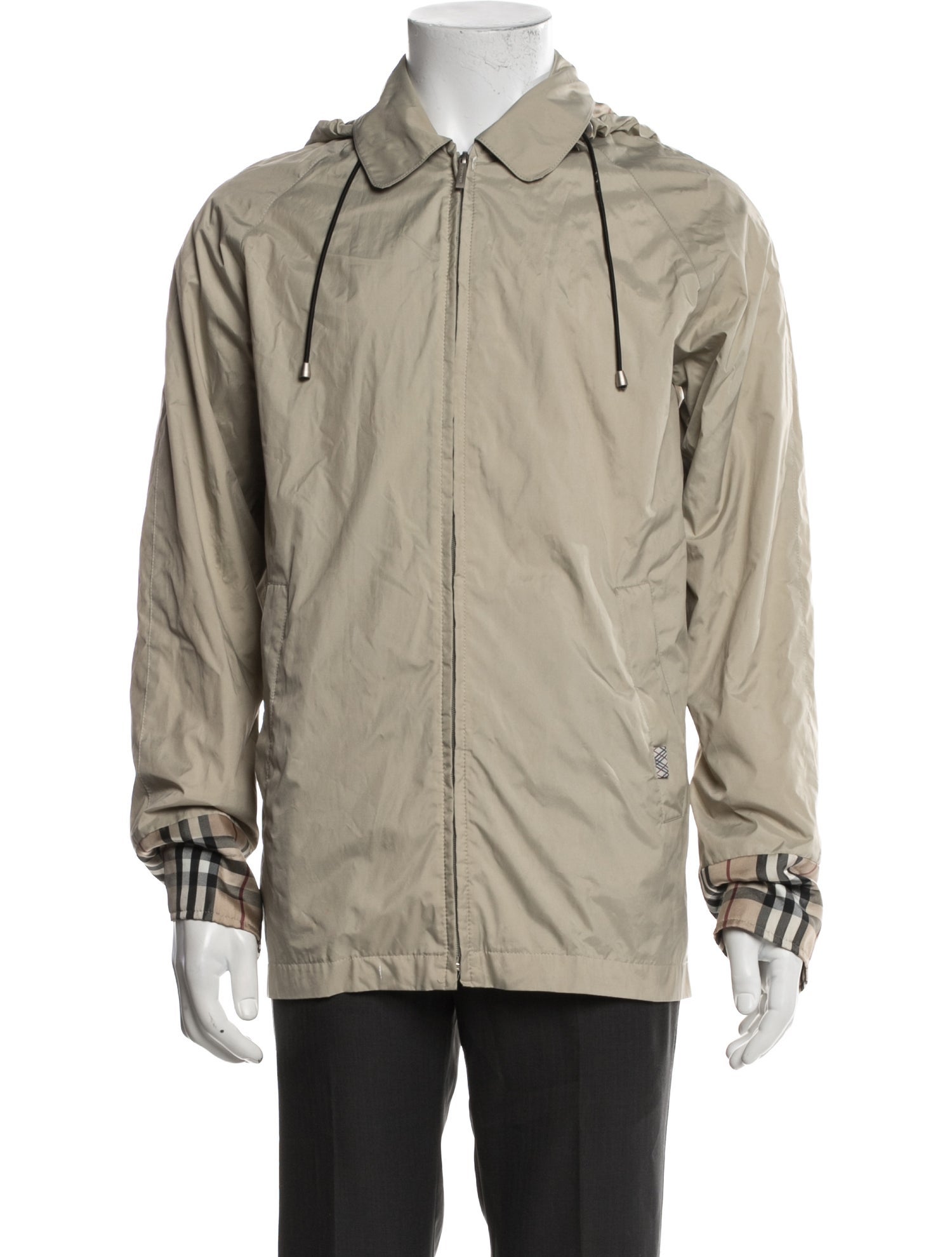 Burberry London Nova Check Pattern Jacket