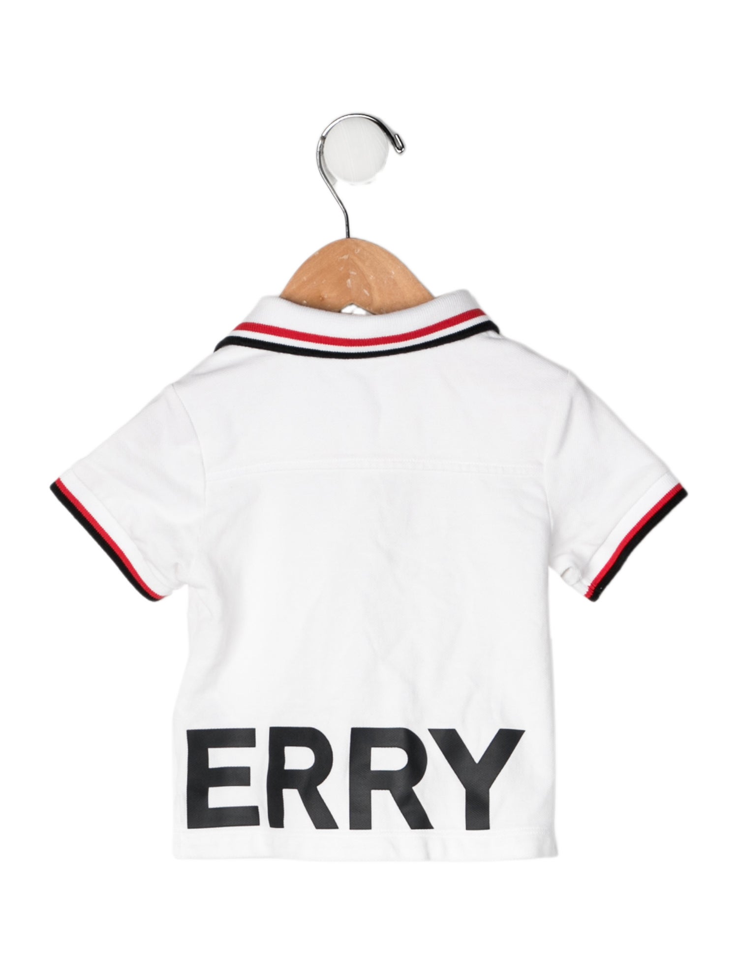Burberry Infant Boys' Graphic Printed Short Sleeve Polo Shirt