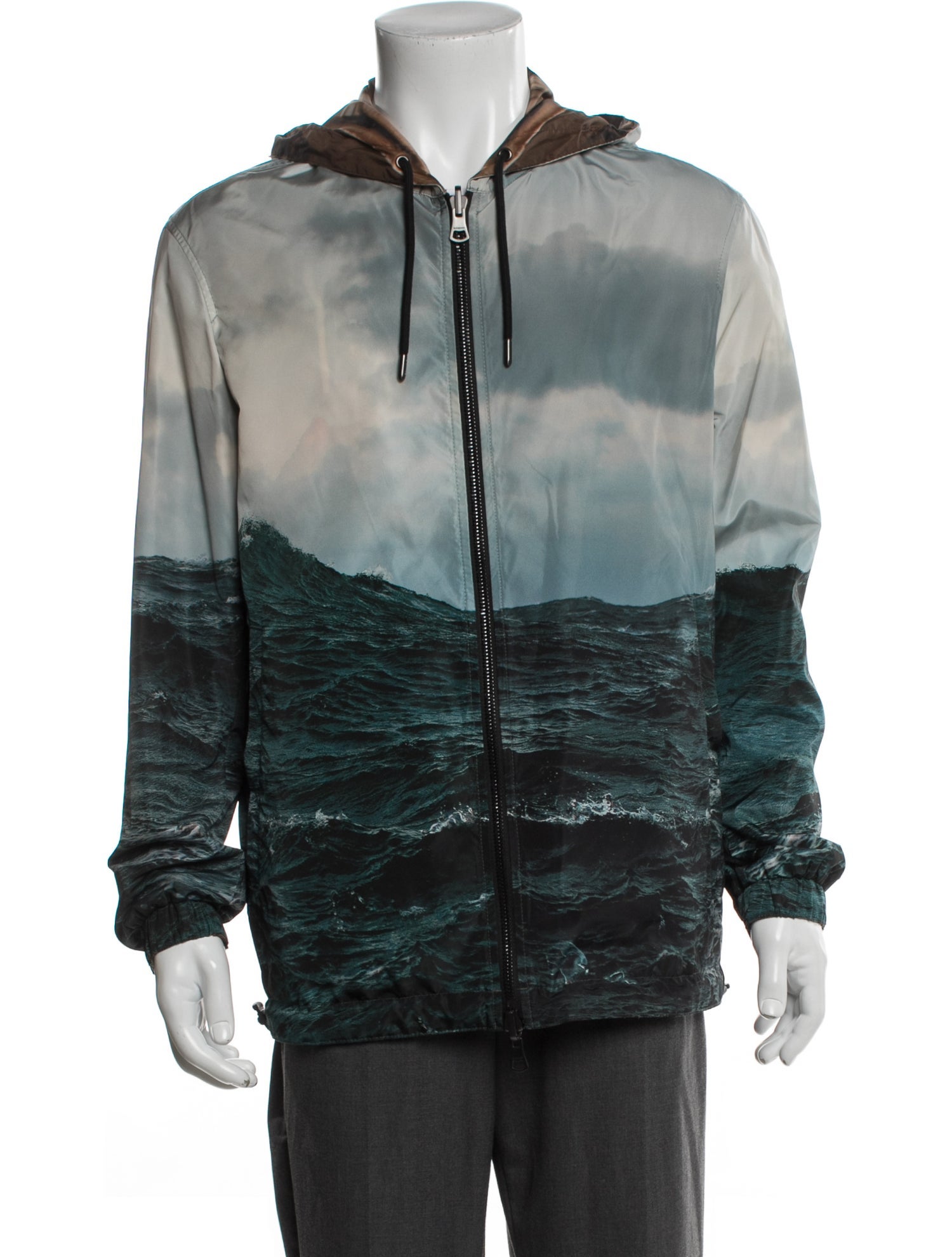 Burberry Printed Windbreaker