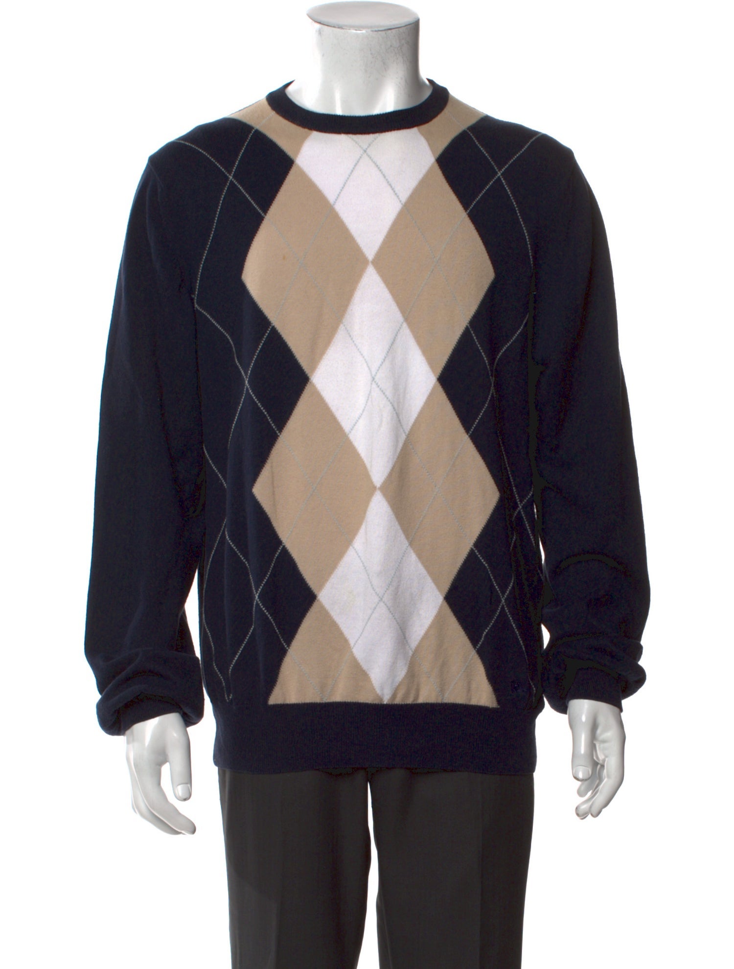 Burberry London Vintage Plaid Print Pullover