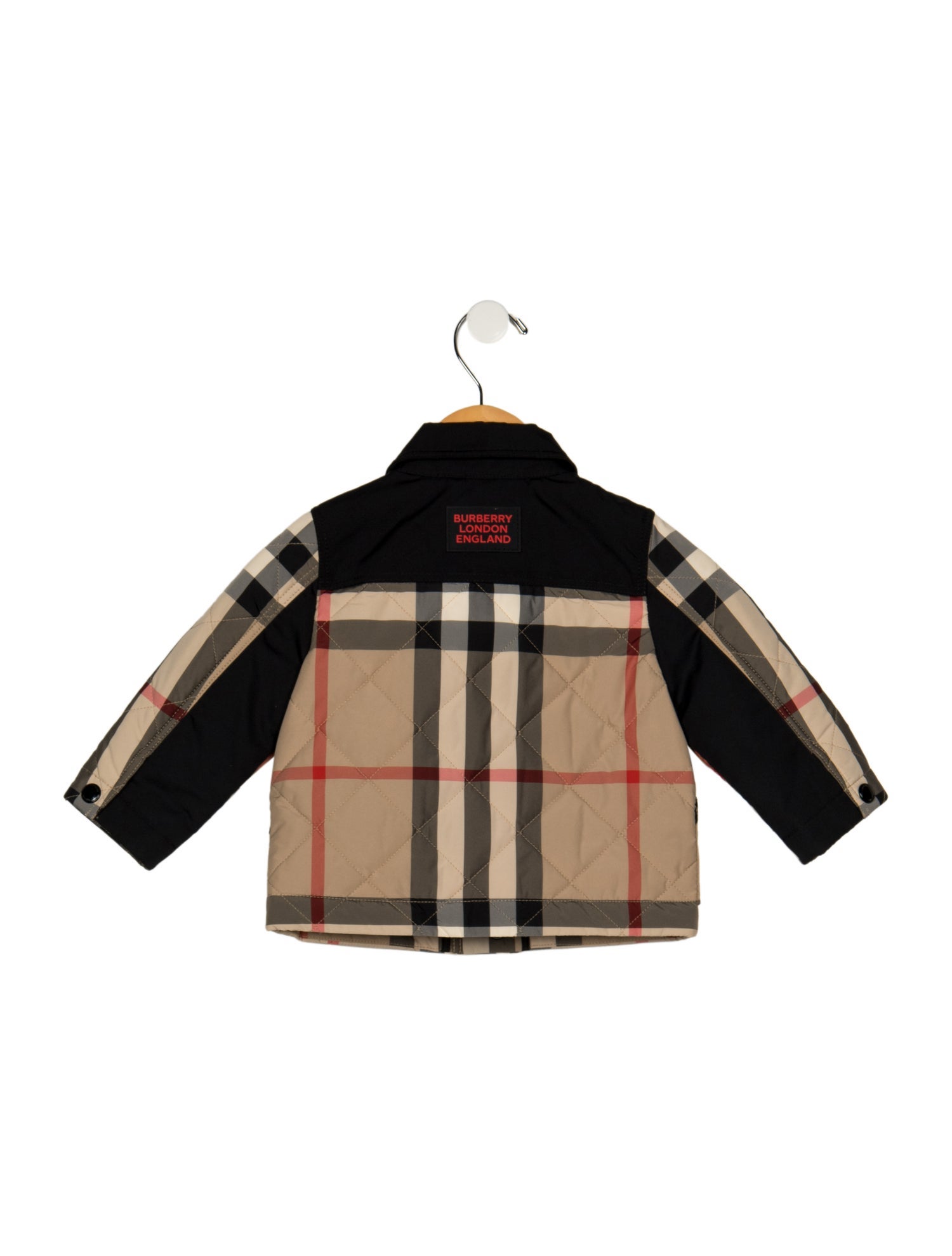Burberry Infant Boys' Exploded Check Puffer Jacket w/Tags