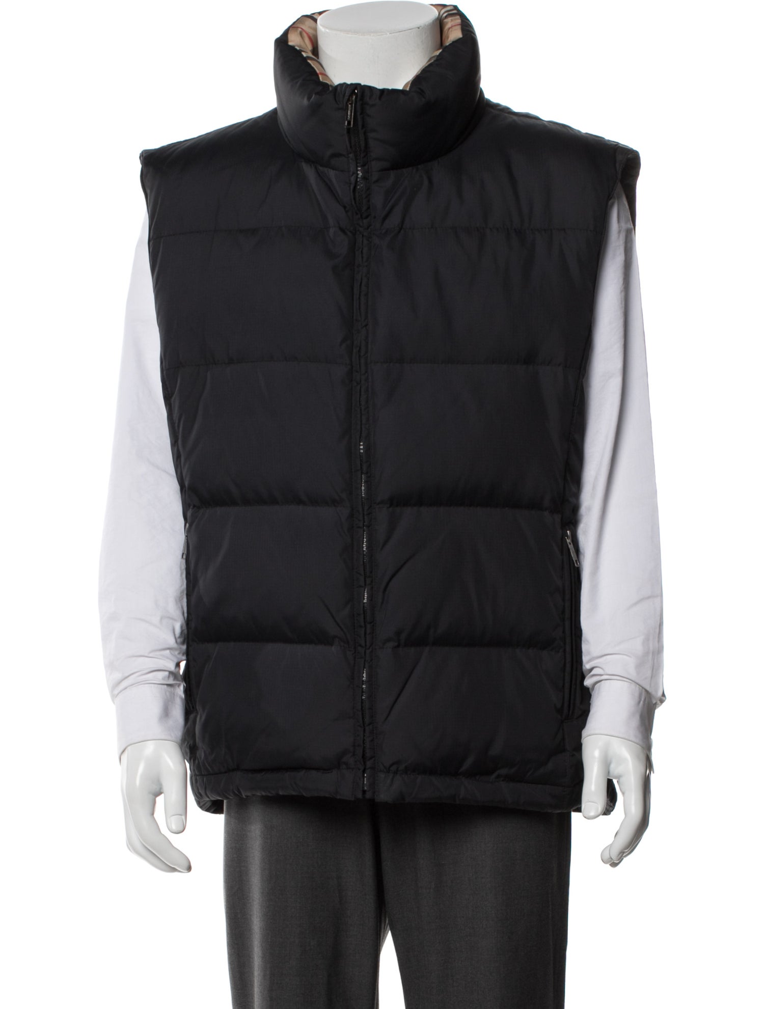 Burberry London House Check Pattern Vest