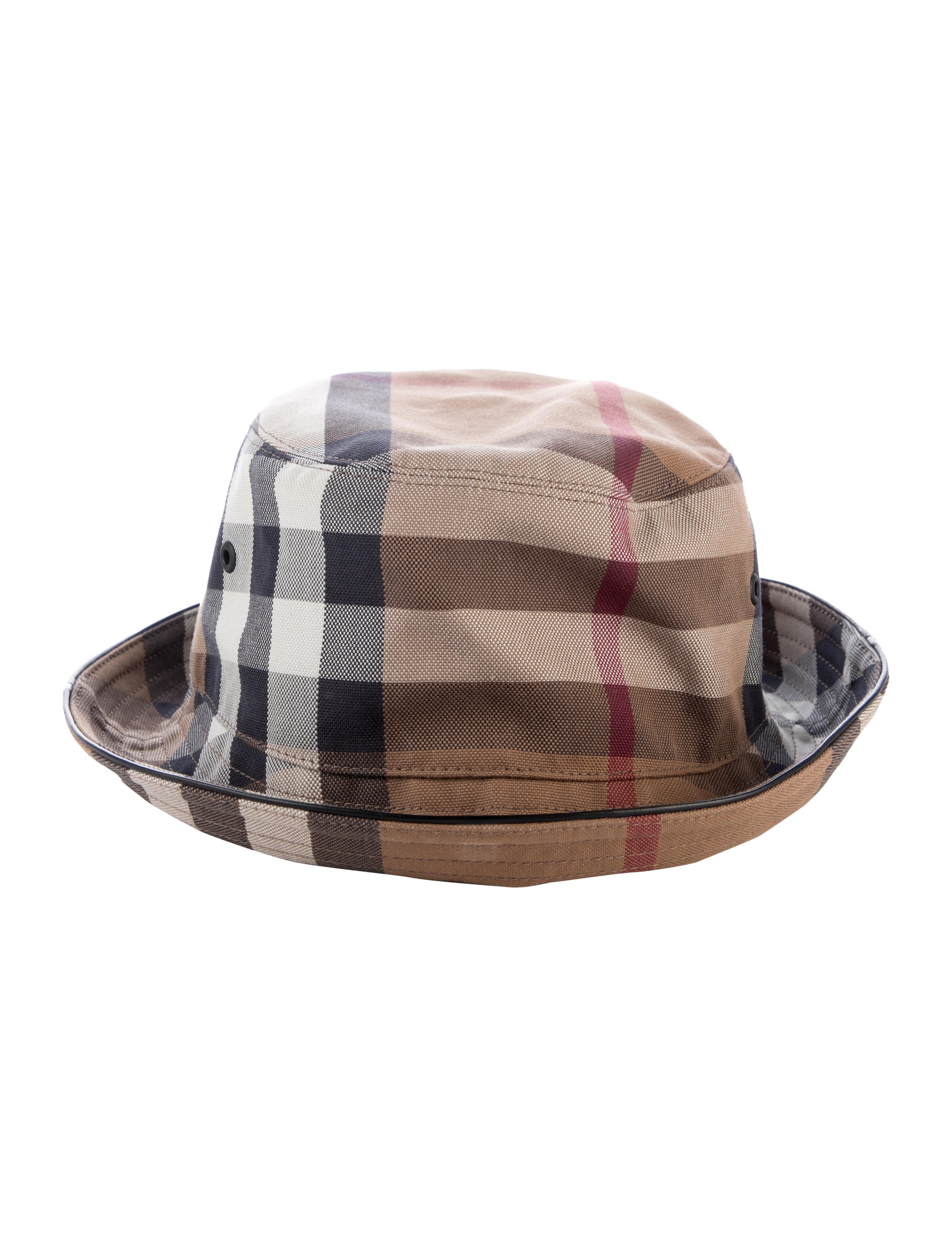 Burberry Pattern Fedora Hat