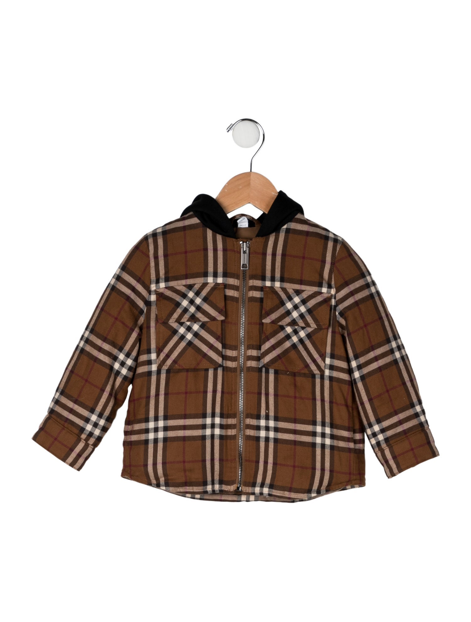 Burberry London Cotton Hooded Jacket