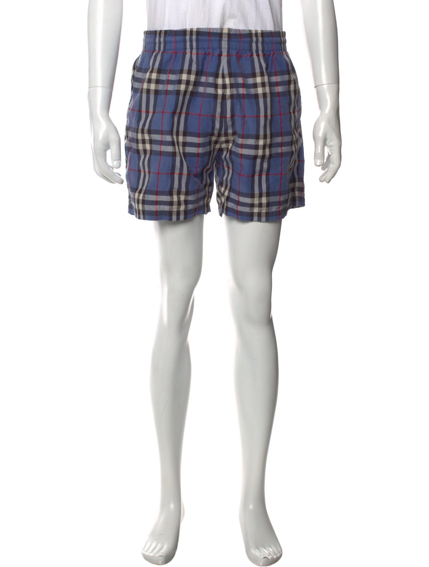 Burberry London House Check Pattern Shorts