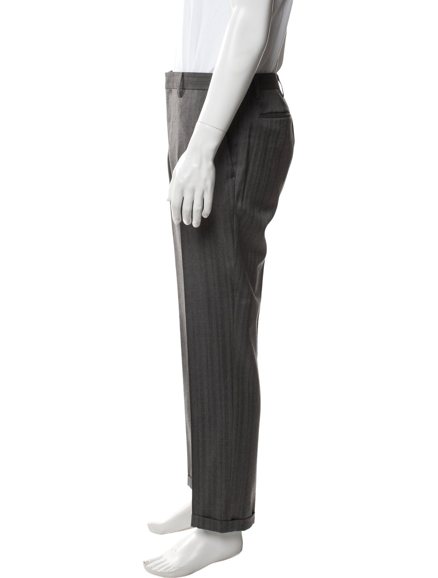 Burberry London Virgin Wool Dress Pants