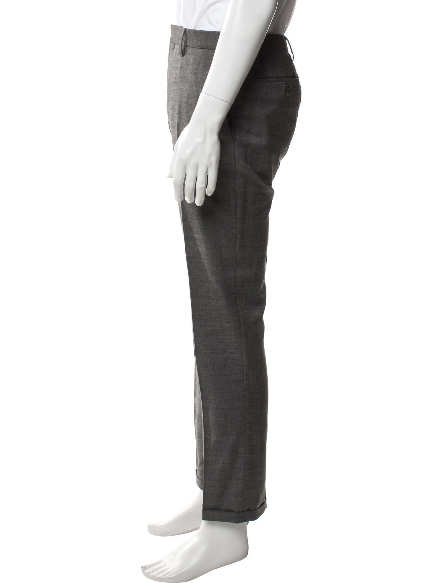 Burberry London Virgin Wool Dress Pants