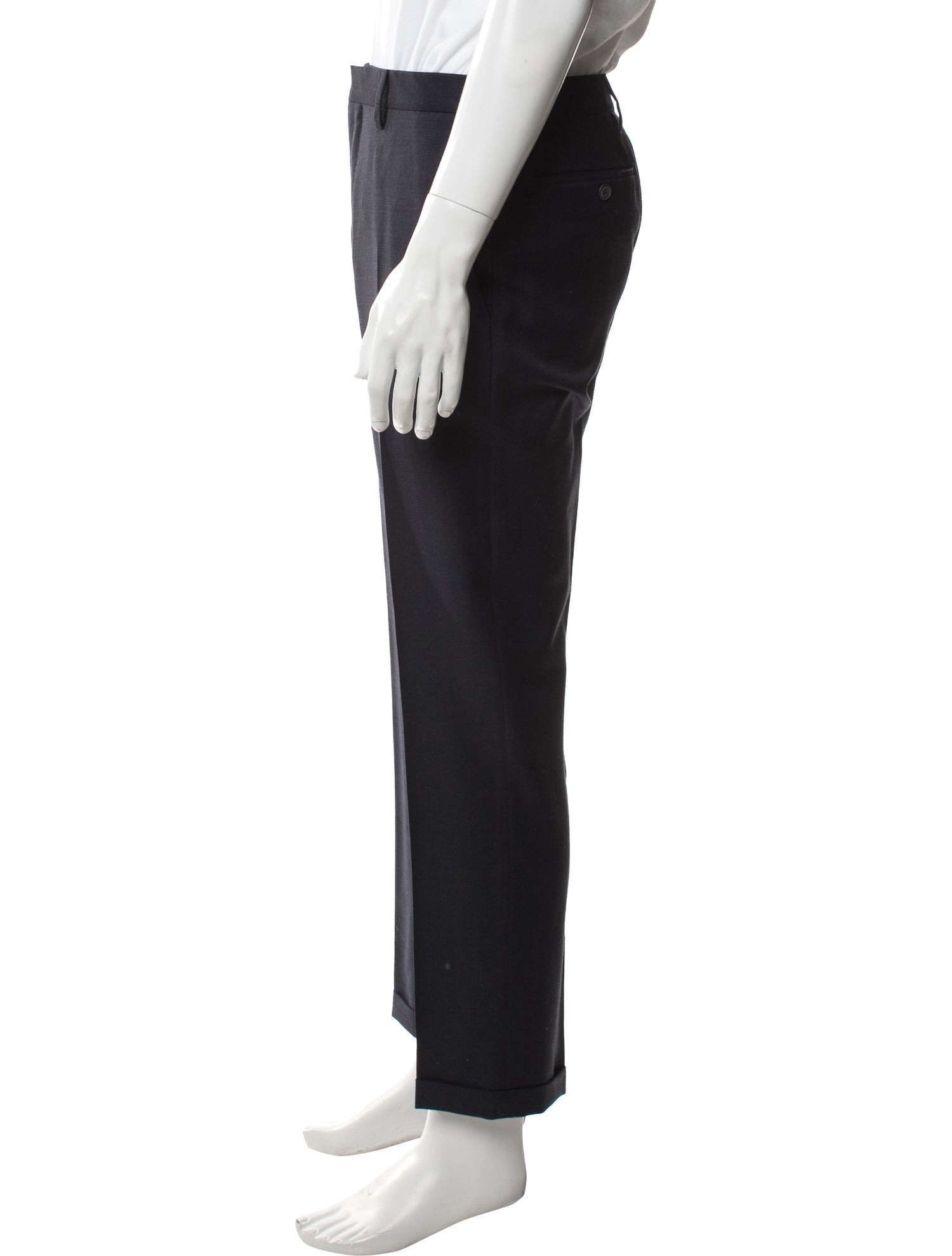Burberry London Virgin Wool Dress Pants