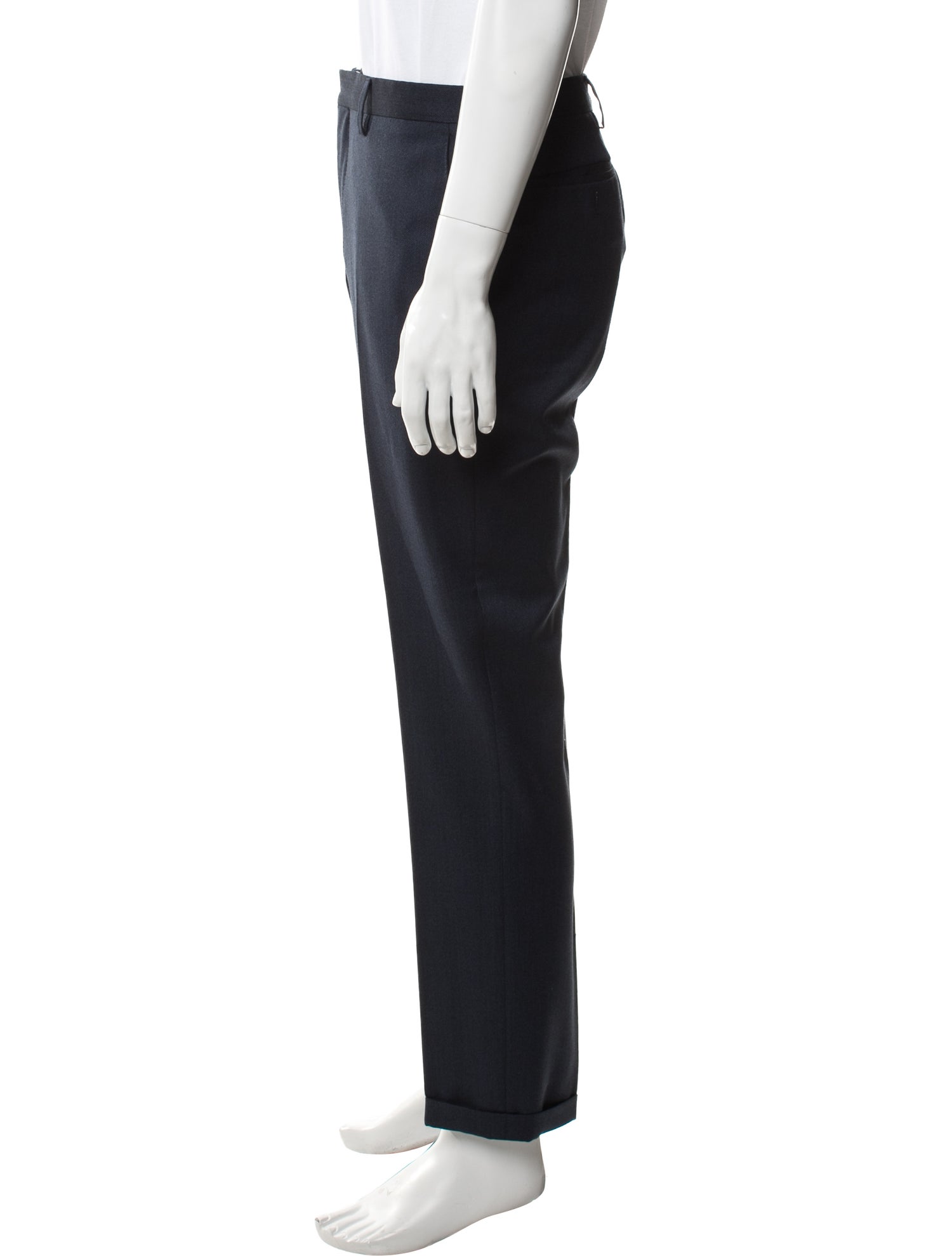 Burberry London Virgin Wool Dress Pants