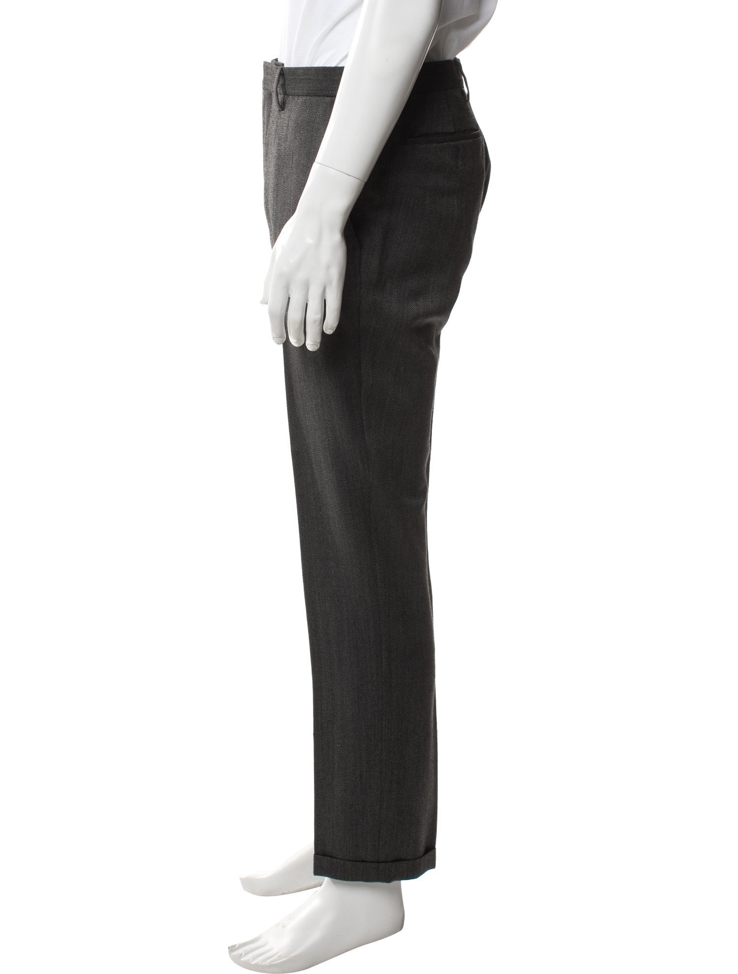 Burberry London Virgin Wool Dress Pants
