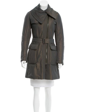 Burberry London Knee-Length Puffer Coat