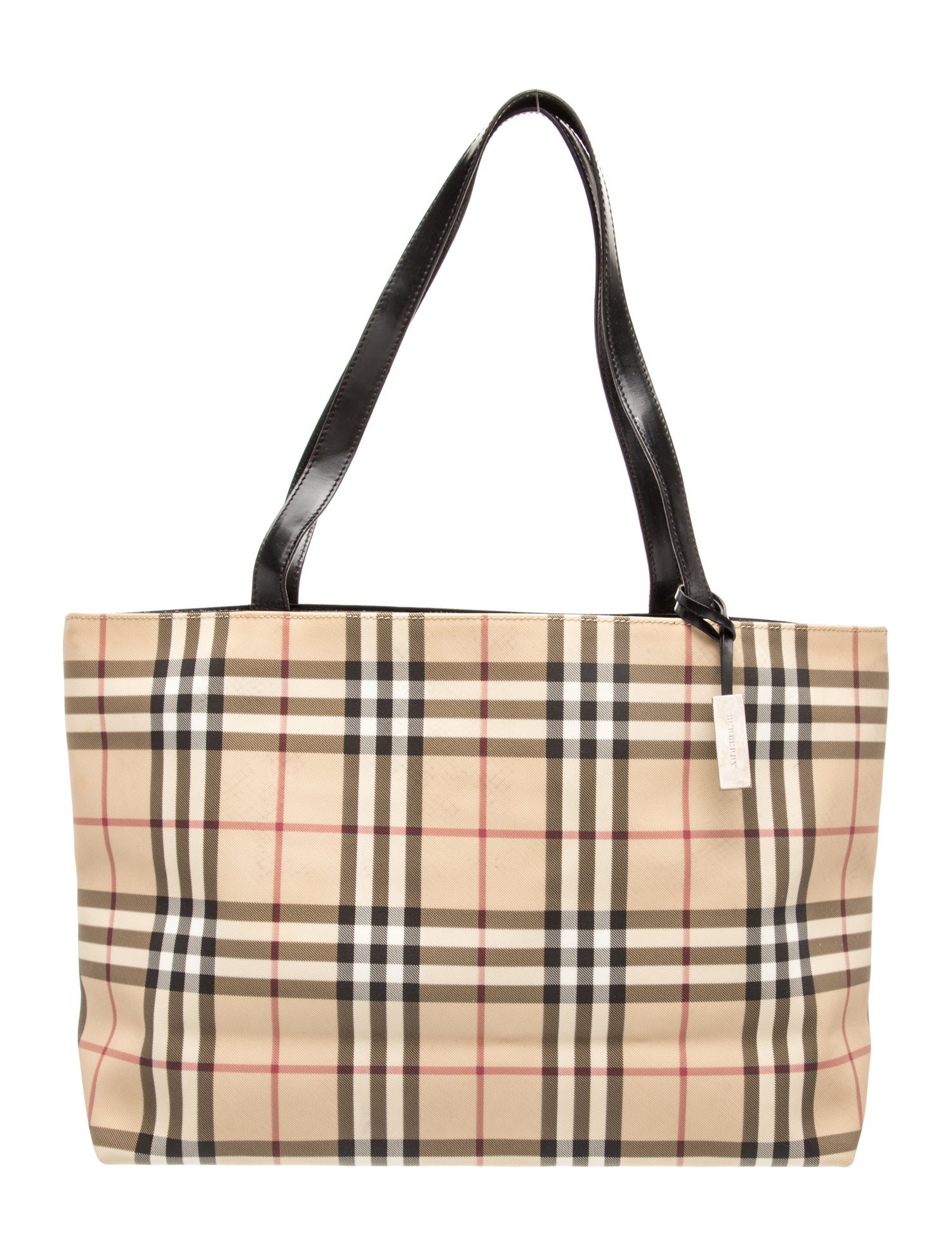 Burberry London Nova Check Messenger Bag - Neutrals Totes