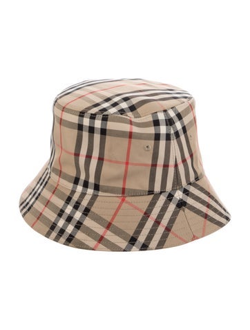 Pre-owned Burberry Women's Bucket Hat In Neutrals