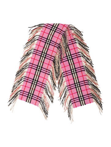 Burberry London Nova Check Cashmere Happy Scarf