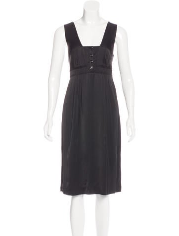 Burberry London Sleeveless Sheath Dress