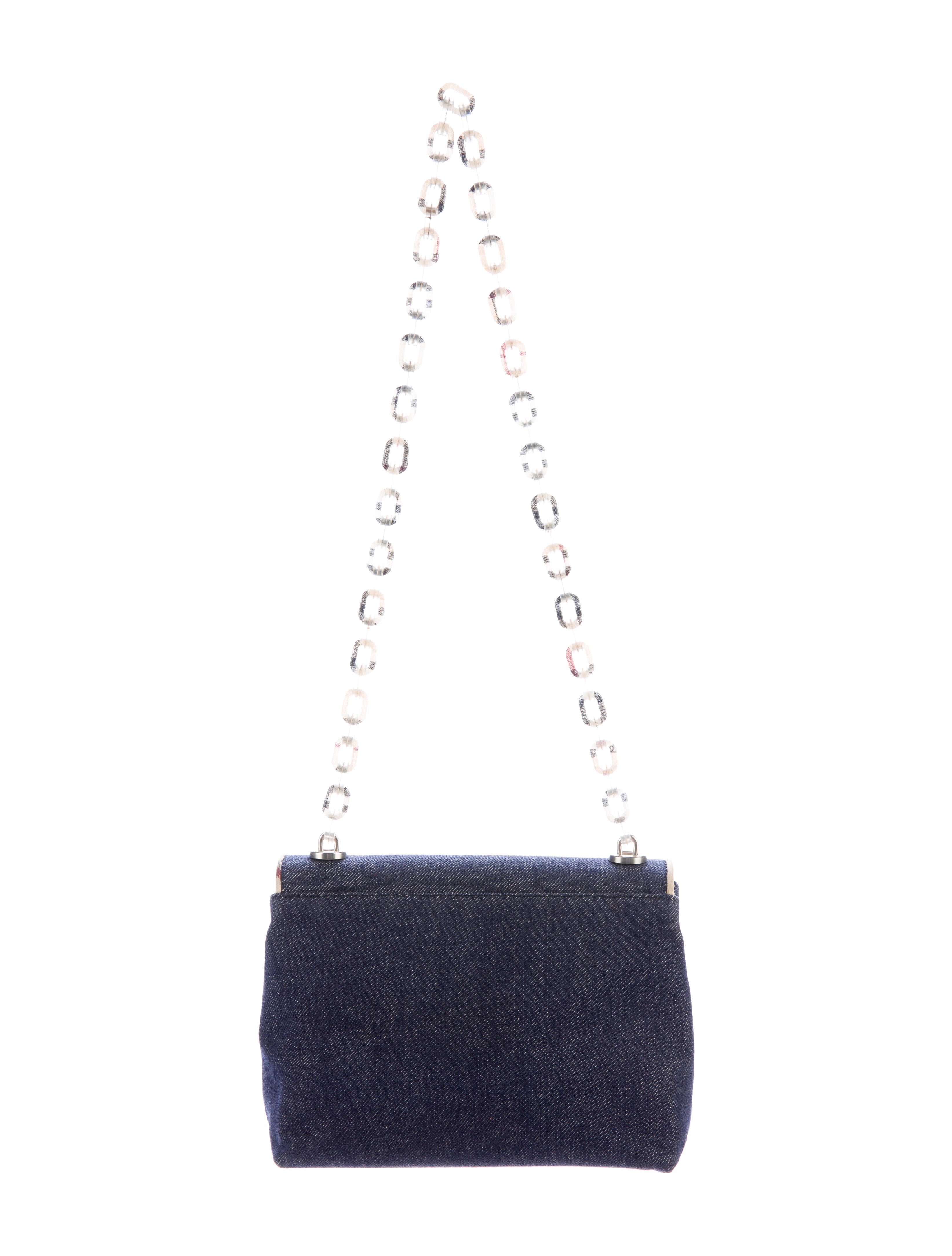 Burberry London Denim Shoulder Bag Handbags WBURL24080 The RealReal