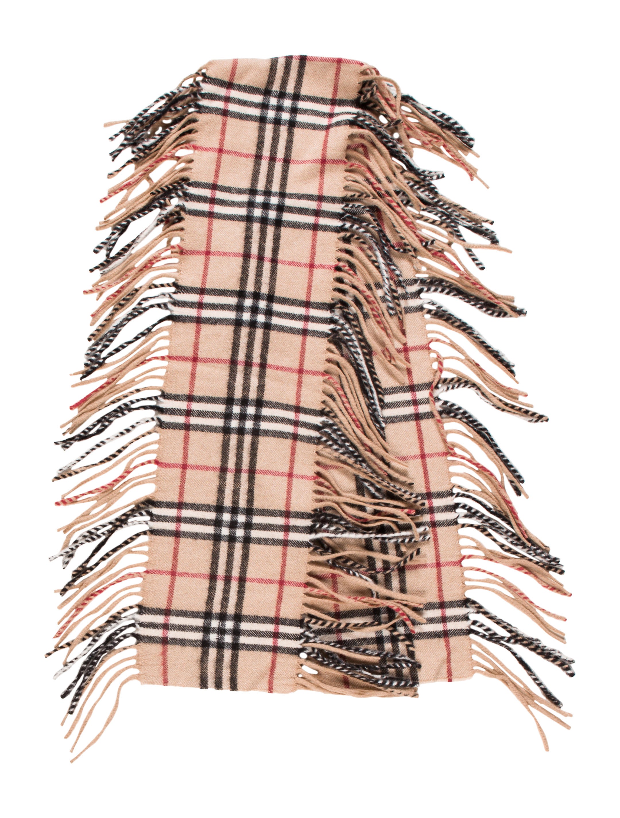 Burberry London Nova Check Cashmere Happy Scarf w/ Tags Accessories WBURL24360 The RealReal