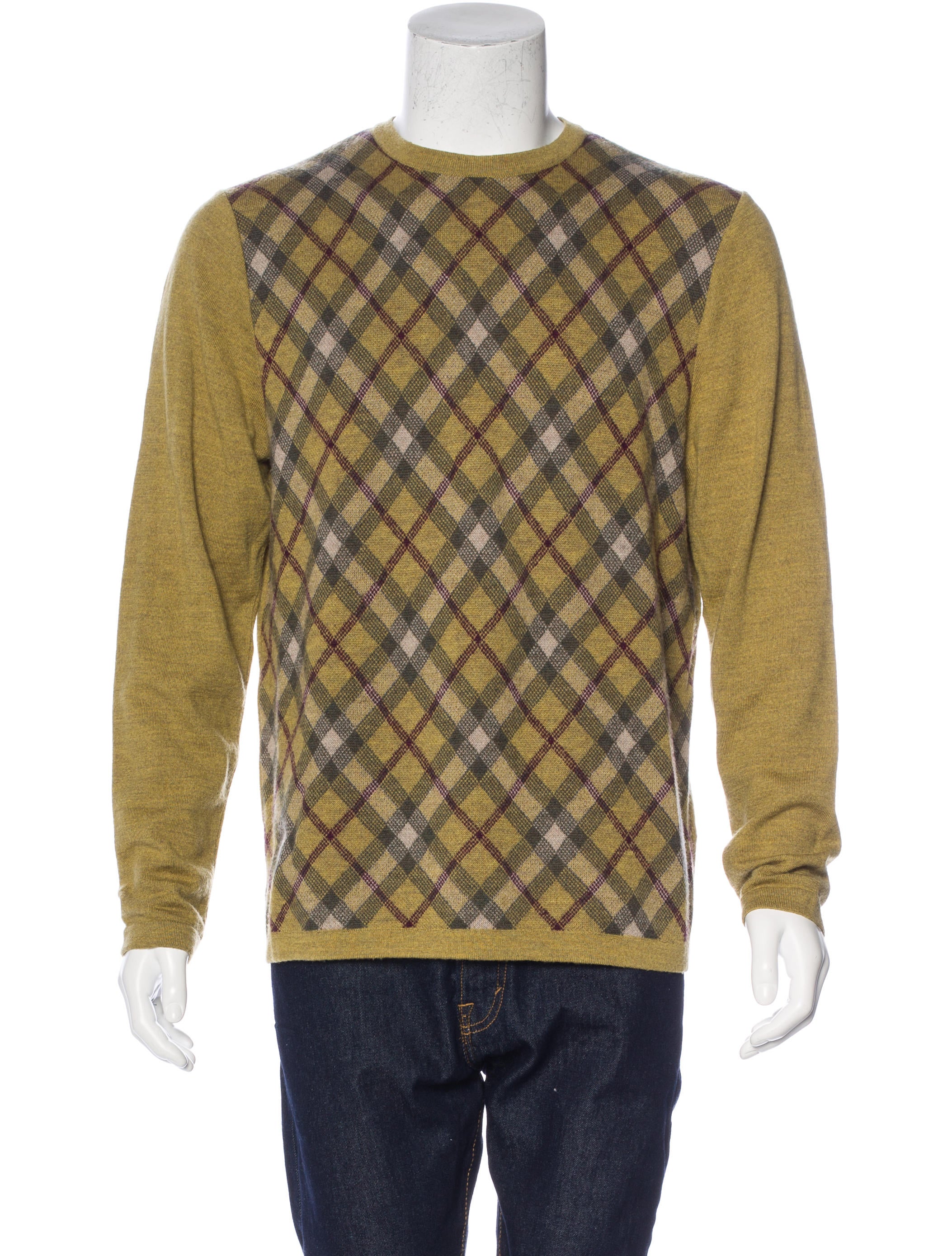 plaid sweater burberry wool plaid sweater clothing wburl24406 the realreal plaid sweater burberry wool plaid sweater clothing wburl24406 the realreal