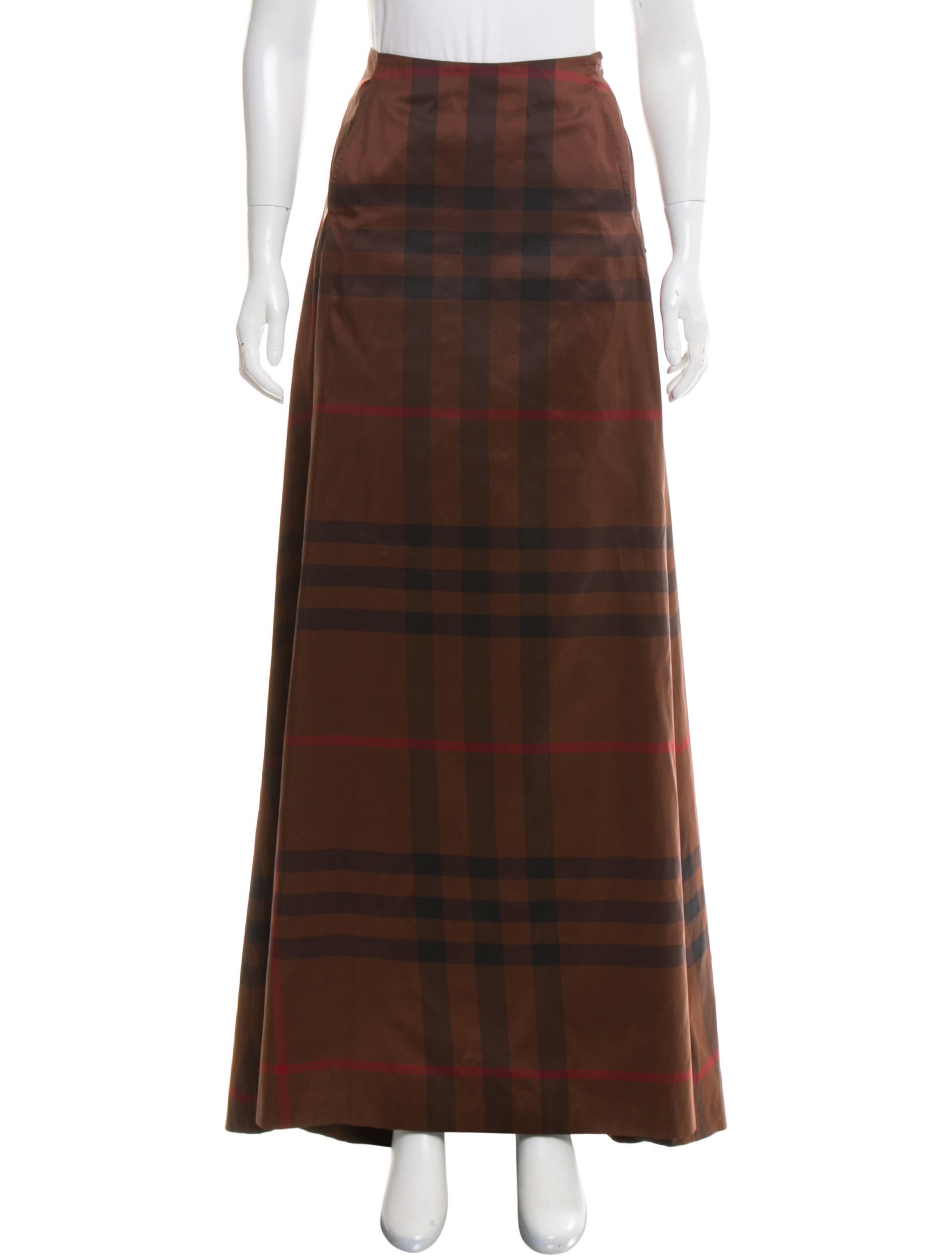 burberry check maxi skirt clothing wburl26341 the realreal burberry check maxi skirt clothing wburl26341 the realreal