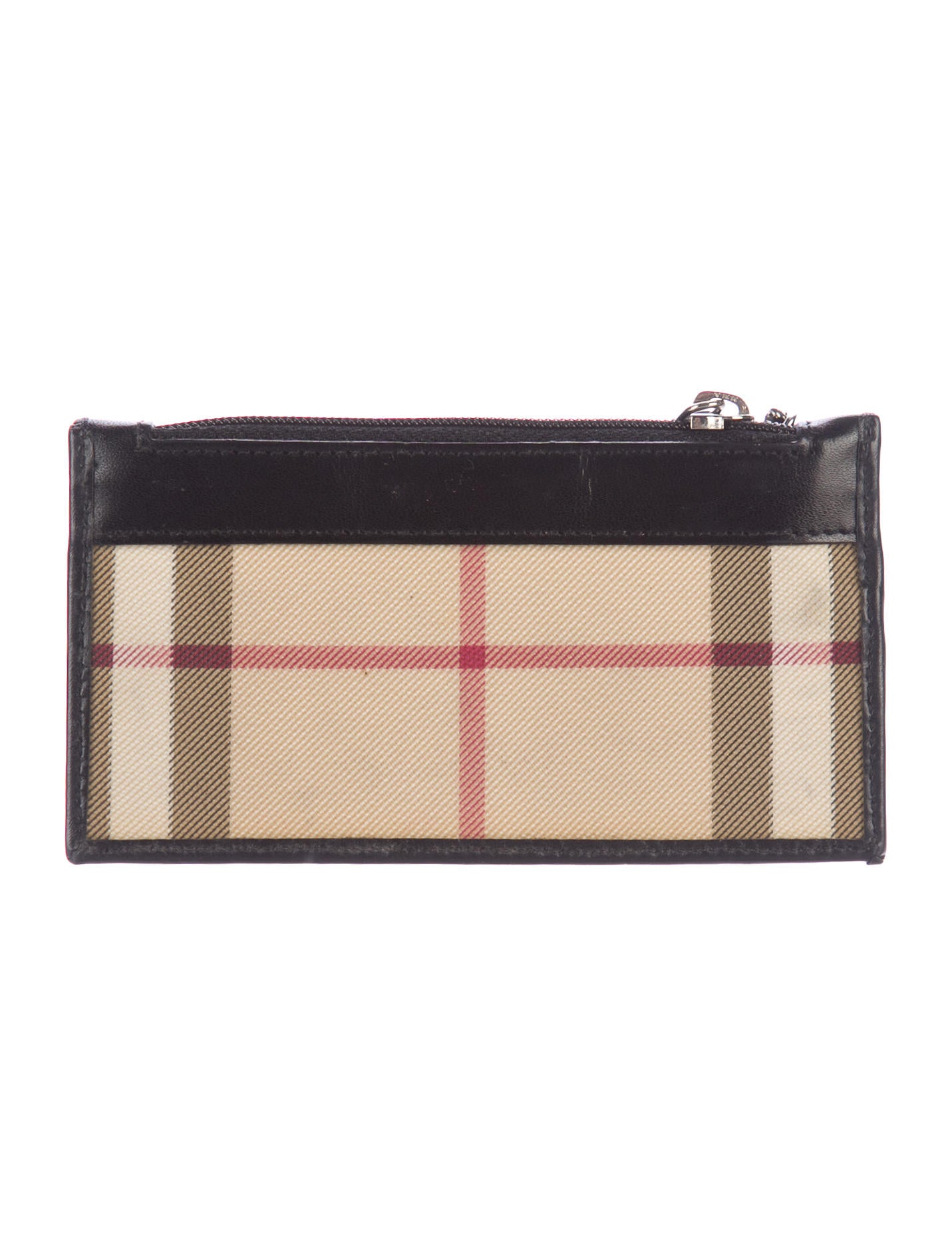 Burberry London Nova Check Key Pouch - Neutrals Wallets
