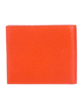 Burberry London Grained Leather Bifold Wallet w/ Tags