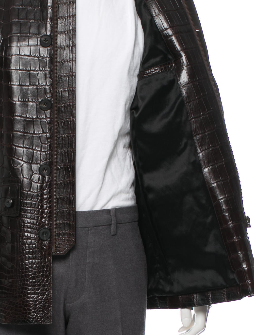 burberry alligator jacket