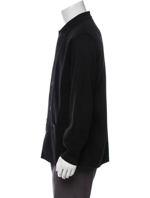 Burberry London Wool-Blend Button-Up Jacket