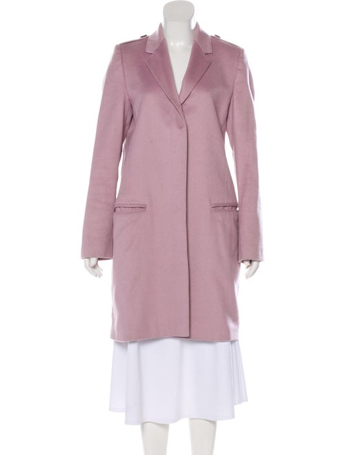Burberry London Cashmere Trench Coat Purple