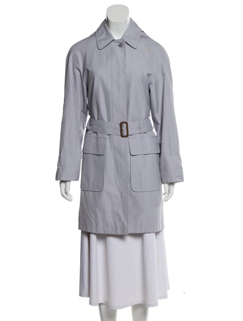 Burberry London Trench Coat Purple