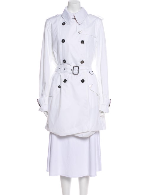 Burberry London Trench Coat White