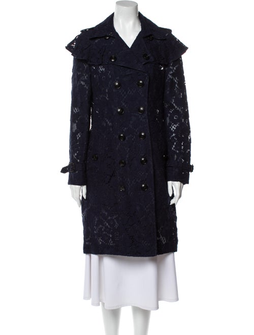 Burberry London Trench Coat Blue