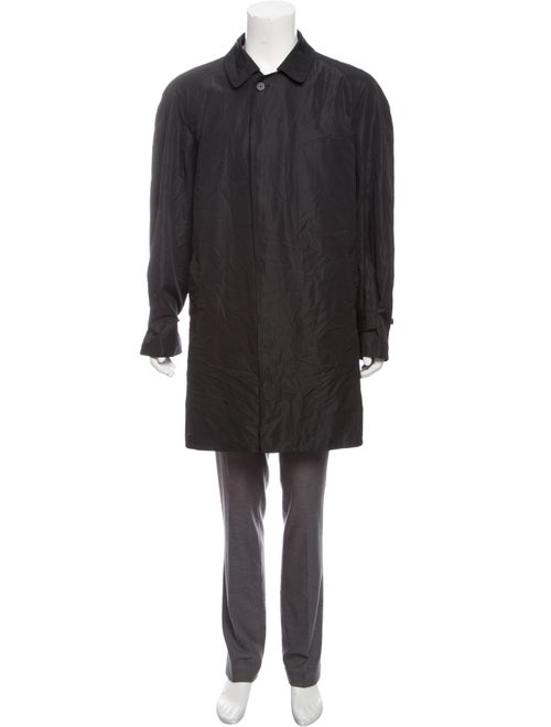 Burberry London Lightweight Macintosh Coat black