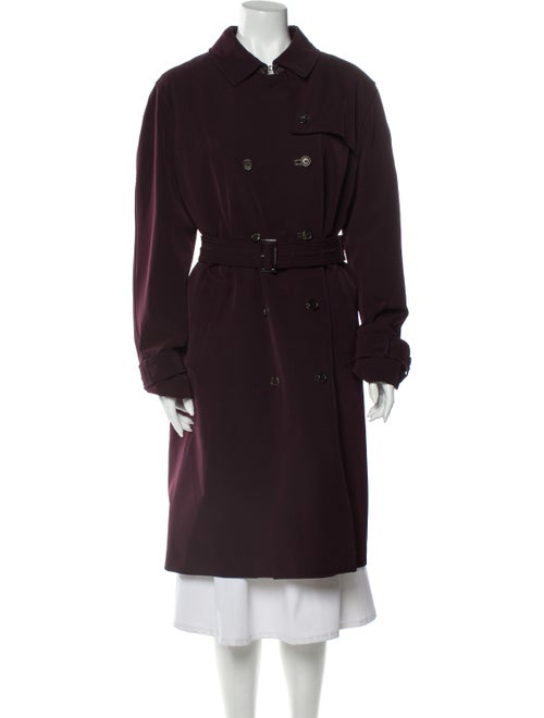 Burberry London Trench Coat Purple
