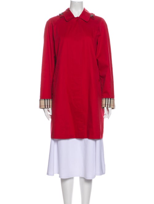 Burberry London Trench Coat Red