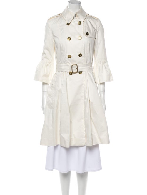 Burberry London Trench Coat White