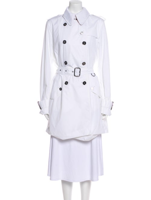 Burberry London Trench Coat White