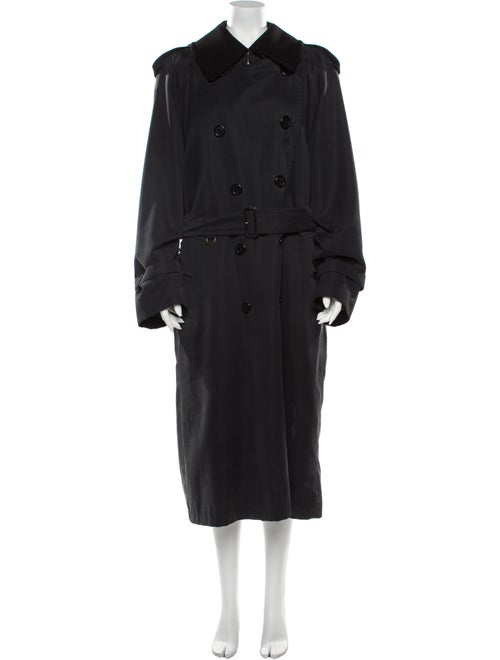 Burberry London Wool Trench Coat Wool