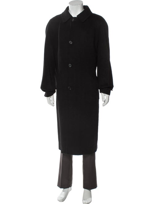 Burberry London Cashmere Overcoat Black