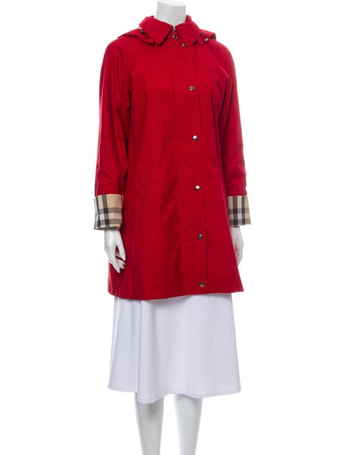 Burberry London Trench Coat Red